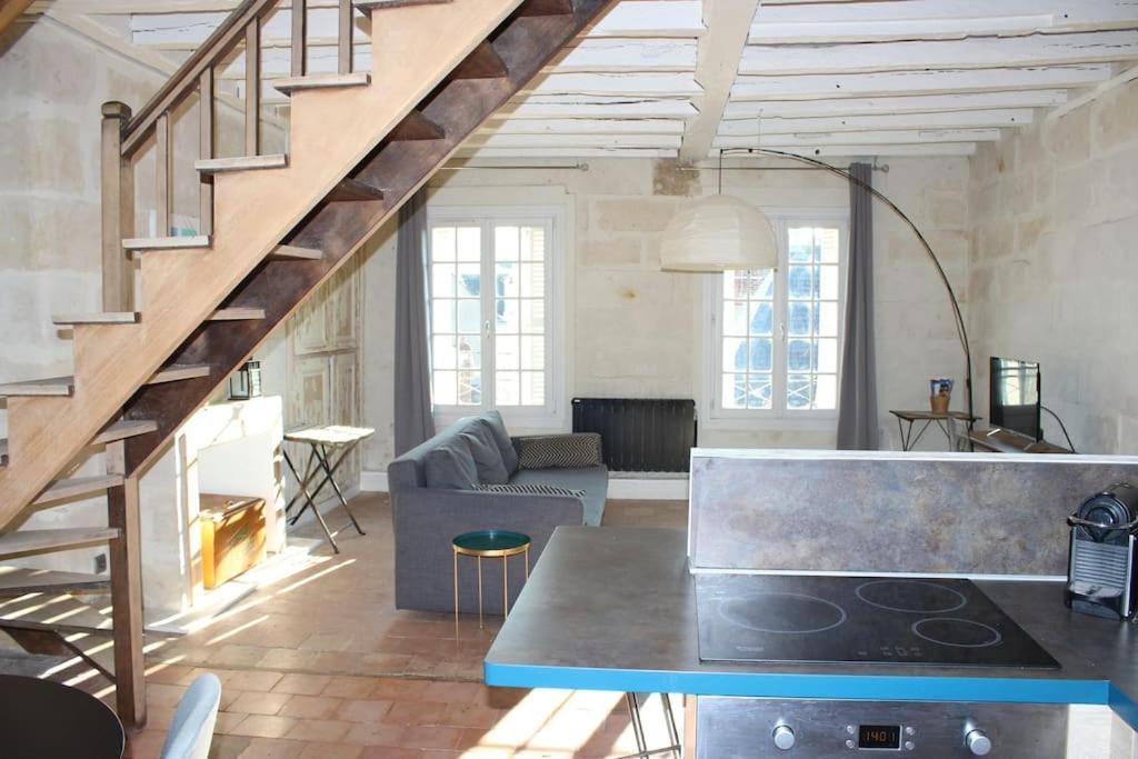 Charmant Duplex Rue Colbert Apartment Tours Exterior foto